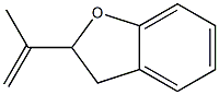 2,3-Dihydro-2-isopropenylbenzofuran Struktur