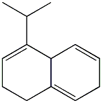 1,2,4a,7-Tetrahydro-4-isopropylnaphthalene Struktur