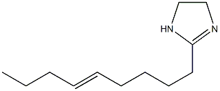 2-(5-Nonenyl)-1-imidazoline Struktur