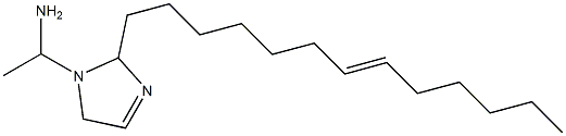 1-(1-Aminoethyl)-2-(7-tridecenyl)-3-imidazoline Struktur