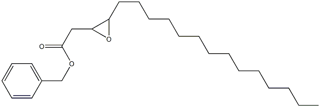 3,4-Epoxystearic acid benzyl ester Struktur