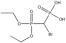 Bromomethylenebis(phosphonic acid diethyl) ester Struktur