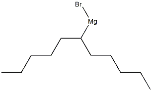 (1-Pentylhexyl)magnesium bromide Struktur