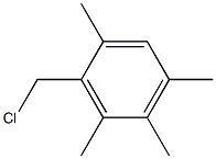 3-(Chloromethyl)-1,2,4,6-tetramethylbenzene Struktur