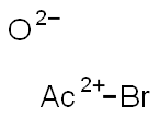 Bromoactinium oxide Struktur