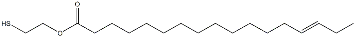 14-Heptadecenoic acid 2-mercaptoethyl ester Struktur