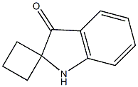 Spiro[2H-indole-2,1'-cyclobutan]-3(1H)-one Struktur