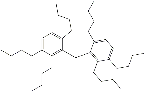 3,3'-Methylenebis(1,2,4-tributylbenzene) Struktur