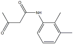 2',3'-Dimethylacetoacetanilide Struktur