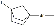 1-Trimethylstannyl-4-iodobicyclo[2.2.1]heptane Struktur