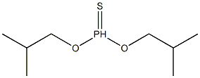 Thiophosphonic acid O,O-diisobutyl ester Struktur