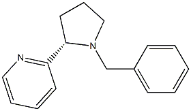 2-[(2S)-1-Benzylpyrrolidin-2-yl]pyridine Struktur