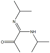 N1,N2-Diisopropyl-2-oxopropanamidine Struktur