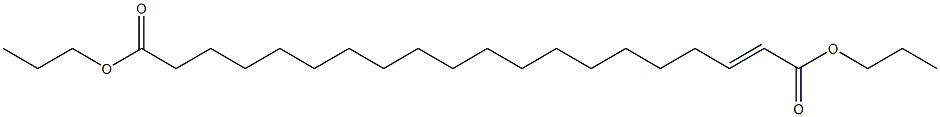 18-Icosenedioic acid dipropyl ester Struktur