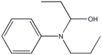 N-Propyl-N-(1-hydroxypropyl)aniline Struktur