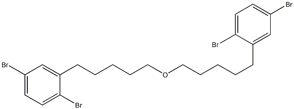 2,5-Dibromophenylpentyl ether Struktur