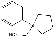 1-Phenylcyclopentanemethanol Struktur