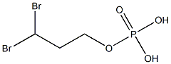 Phosphoric acid dihydrogen (3,3-dibromopropyl) ester Struktur