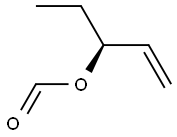 [S,(-)]-1-Pentene-3-ol formate Struktur