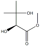 [S,(+)]-2,3-Dihydroxy-3-methylbutyric acid methyl ester Struktur