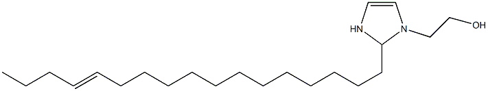 2-(13-Heptadecenyl)-4-imidazoline-1-ethanol Struktur