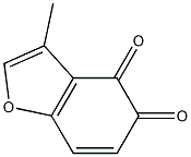 3-Methylbenzofuran-4,5-dione Struktur