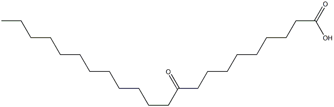 10-Oxodocosanoic acid Struktur