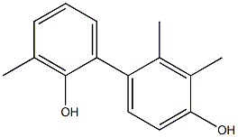 2',3,3'-Trimethyl-1,1'-biphenyl-2,4'-diol Struktur