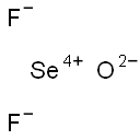 Selenium(IV) difluorideoxide Struktur