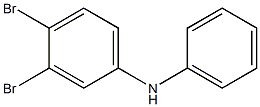 3,4-Dibromophenylphenylamine Struktur