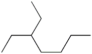 Diethylpentane Struktur