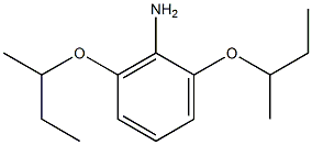 2,6-Di(sec-butyloxy)aniline Struktur