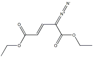 (E)-4-Diazo-2-pentenedioic acid diethyl ester Struktur