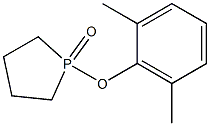 1-(2,6-Dimethylphenoxy)-1-oxo-1,1,2,3,4,5-hexahydro-1H-phosphole Struktur