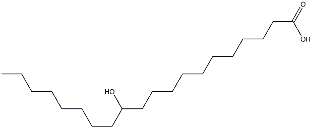 12-Hydroxyicosanoic acid Struktur