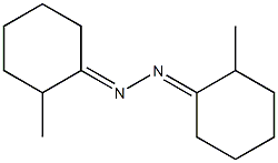 1,1'-Azinobis(2-methylcyclohexane) Struktur