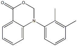 1-(2,3-Dimethylphenyl)-1,2-dihydro-4H-3,1-benzoxazin-4-one Struktur