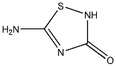 5-Amino-1,2,4-thiadiazol-3(2H)-one Struktur