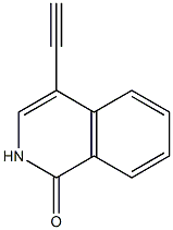 4-Ethynylisoquinolin-1(2H)-one Struktur