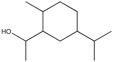 1-[2-Methyl-5-(1-methylethyl)cyclohexyl]ethanol Struktur