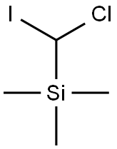 (Chloroiodomethyl)trimethylsilane Struktur