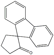 Spiro[9H-fluorene-9,1'-cyclopentan]-2'-one Struktur