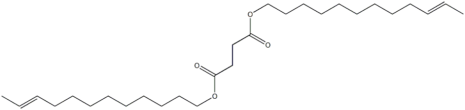 Succinic acid di(10-dodecenyl) ester Struktur