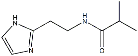 2-[2-(2-Methylpropanoylamino)ethyl]-1H-imidazole Struktur