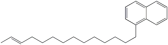 1-(12-Tetradecenyl)naphthalene Struktur