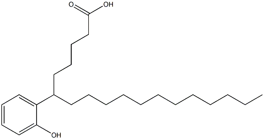 6-(2-Hydroxyphenyl)stearic acid Struktur