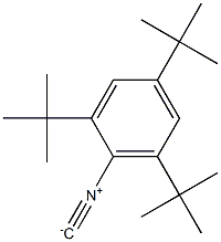 2,4,6-Tri(tert-butyl)phenyl isocyanide Struktur