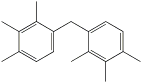 4,4'-Methylenebis(1,2,3-trimethylbenzene) Struktur