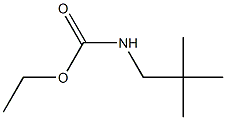 N-(2,2-Dimethylpropyl)carbamic acid ethyl ester Struktur