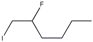 2-Fluoro-1-iodohexane Struktur